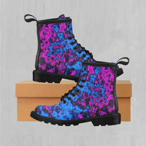 Geocidic Women's Lace Up Boots