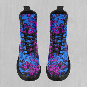 Geocidic Women's Lace Up Boots