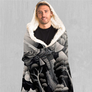 Ethereal Moonlight Hooded Blanket