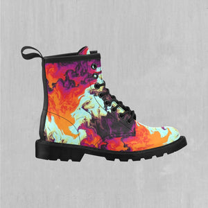 Lava Bath Women's Lace Up Boots