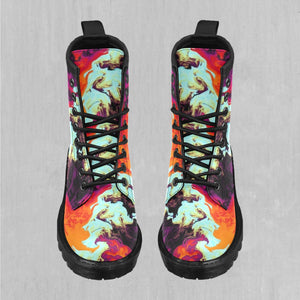 Lava Bath Women's Lace Up Boots