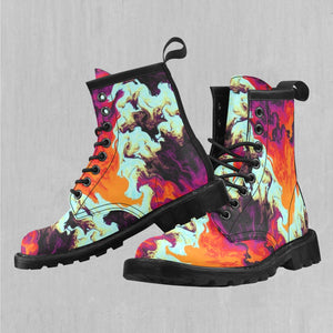 Lava Bath Women's Lace Up Boots