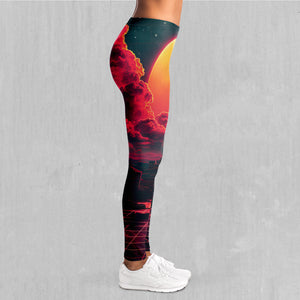 Cyber Skyline Leggings