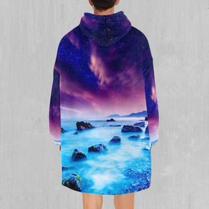 Liquid Lights Blanket Hoodie