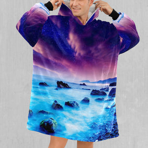 Liquid Lights Blanket Hoodie