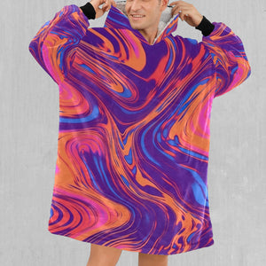 Luminous Mixture Blanket Hoodie