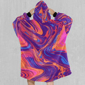 Luminous Mixture Blanket Hoodie