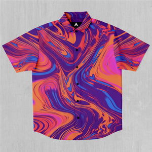 Luminous Mixture Button Down Shirt