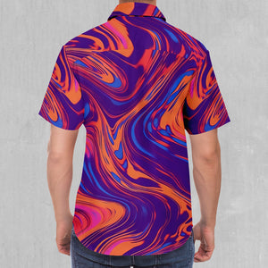 Luminous Mixture Button Down Shirt