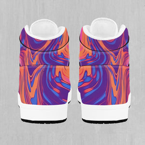 Luminous Mixture High Top Sneakers