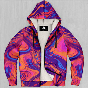 Luminous Mixture Sherpa Hoodie