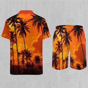 Lush Sunset Men's Beach Set