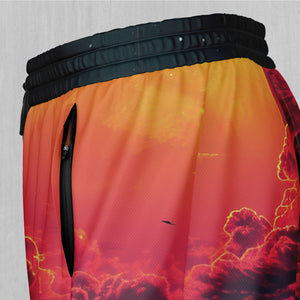 Cyber Skyline Men's 2 in 1 Shorts