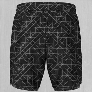 Esoteric Men's 2 in 1 Shorts