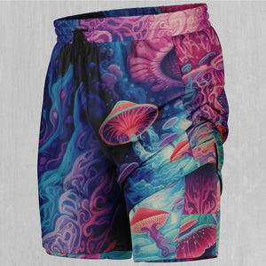 Mycological Mind Men's 2 in 1 Shorts