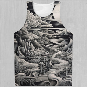 Ethereal Moonlight Men's Tank Top
