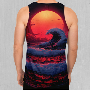 The Synthwave off Kanagawa Men's Tank Top