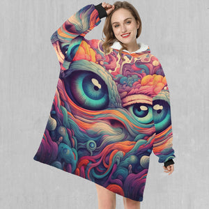 Mind Iris Blanket Hoodie