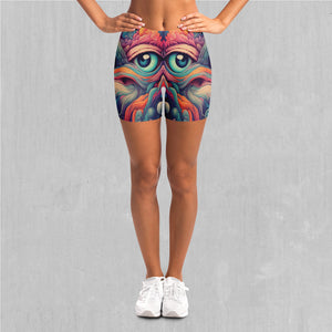 Mind Iris Yoga Shorts