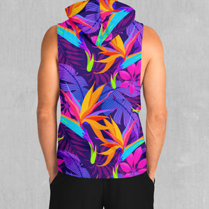 Neon Jungle Sleeveless Hoodie
