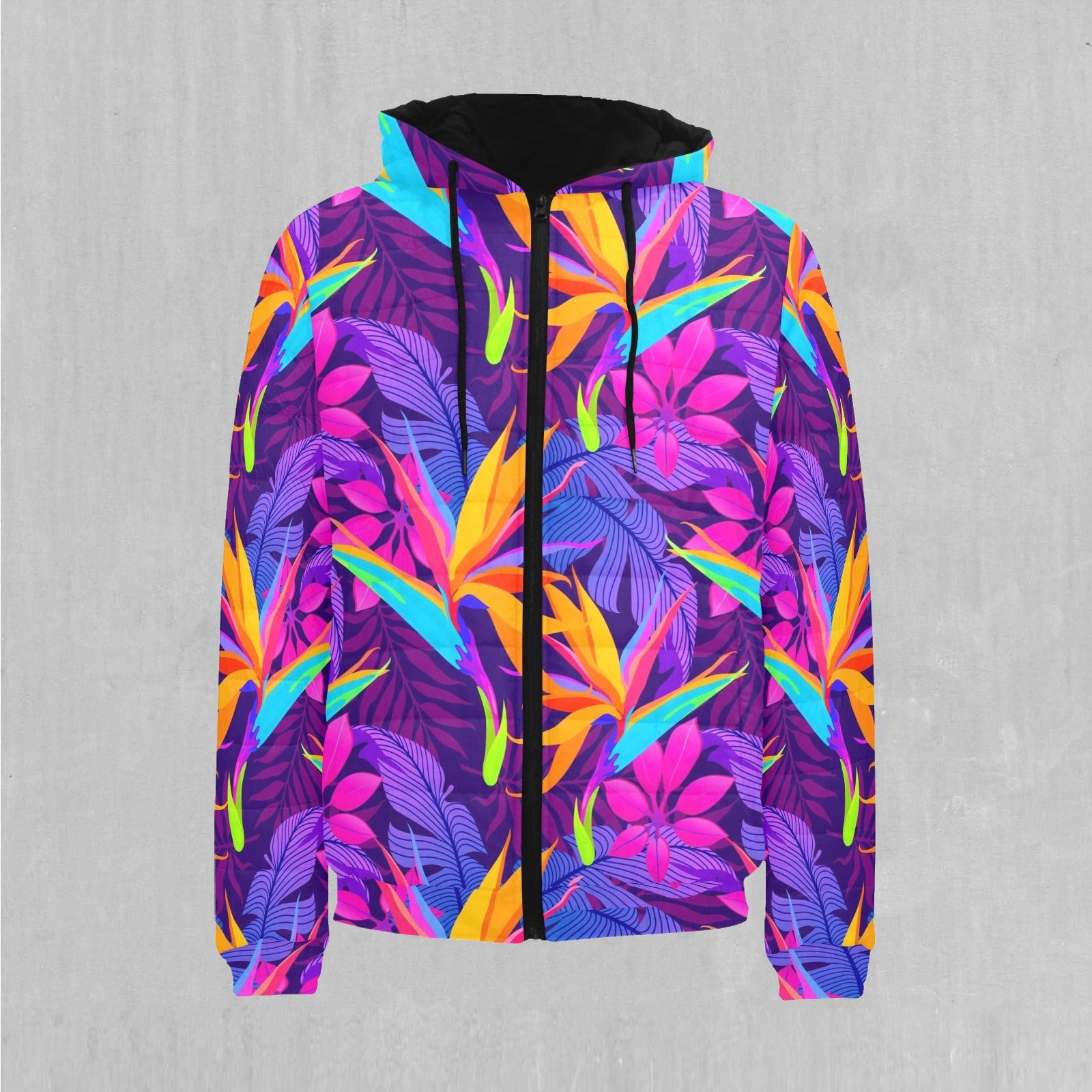 Neon Jungle Puffer Jacket