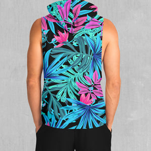 Neon Lush Sleeveless Hoodie
