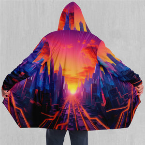 Neon Skyline Cloak