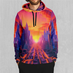 Neon Skyline Hoodie