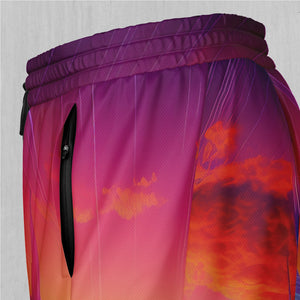 Neon Skyline Men's 2 in 1 Shorts