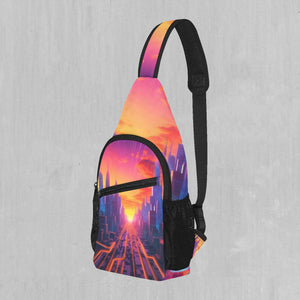 Neon Skyline Sling Bag