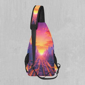 Neon Skyline Sling Bag