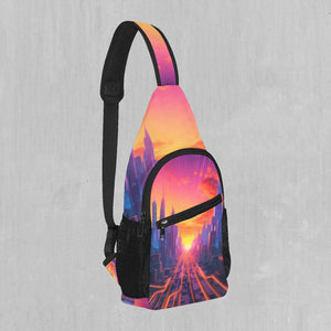 Neon Skyline Sling Bag