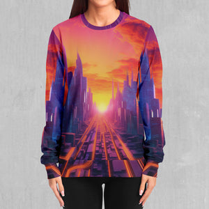 Neon Skyline Sweatshirt