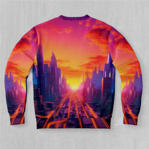 Neon Skyline Sweatshirt