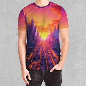 Neon Skyline Tee