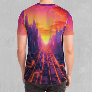 Neon Skyline Tee