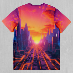 Neon Skyline Tee