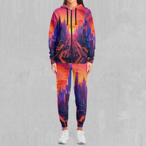 Neon Skyline Tracksuit