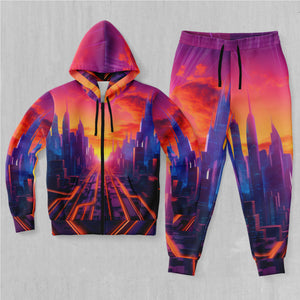Neon Skyline Tracksuit