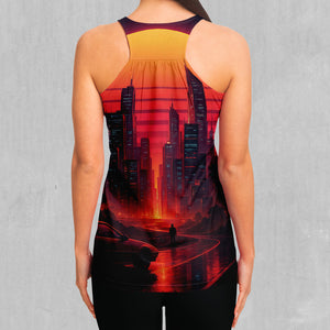 Neon Sunrise Women's Tank Top