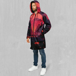 Nightfall Zip Up Cloak (Black Fur)