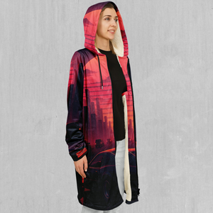 Nightfall Zip Up Cloak (White Fur)