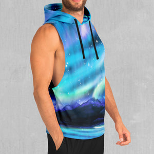 Northern Lights Sleeveless Hoodie