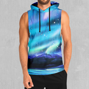 Northern Lights Sleeveless Hoodie