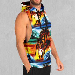 Paradise Dreams Sleeveless Hoodie