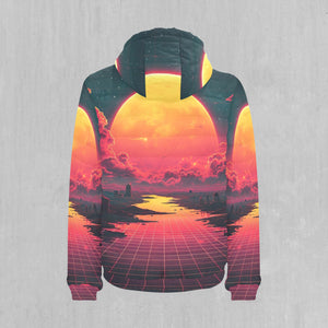 Cyber Skyline Puffer Jacket