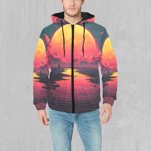 Cyber Skyline Puffer Jacket