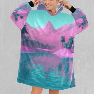 River of Bliss Blanket Hoodie