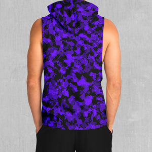 Royalty Purple Camo Sleeveless Hoodie