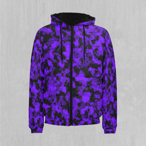 Royalty Purple Camo Puffer Jacket